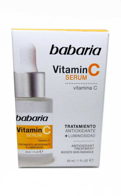 Serum facial con vitamina c.