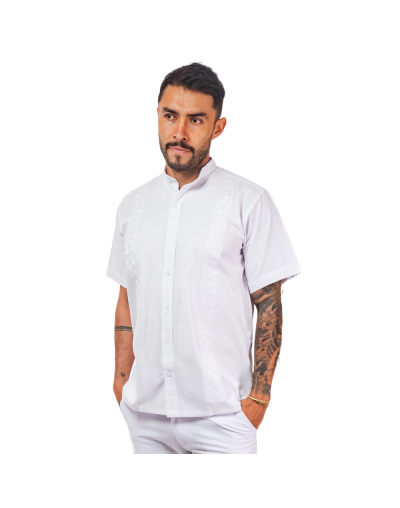 Guayabera blanca