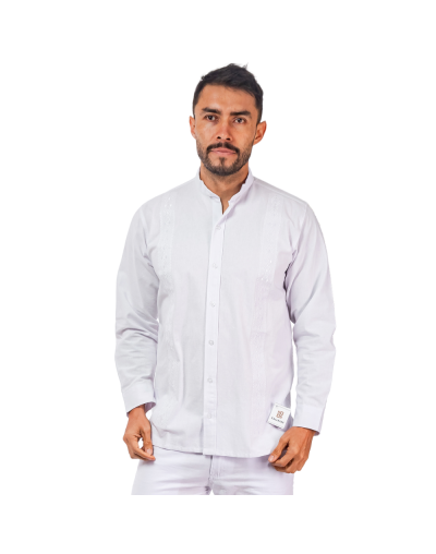 Guayabera blanca