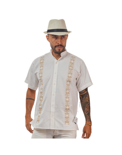 Guayabera beige neru