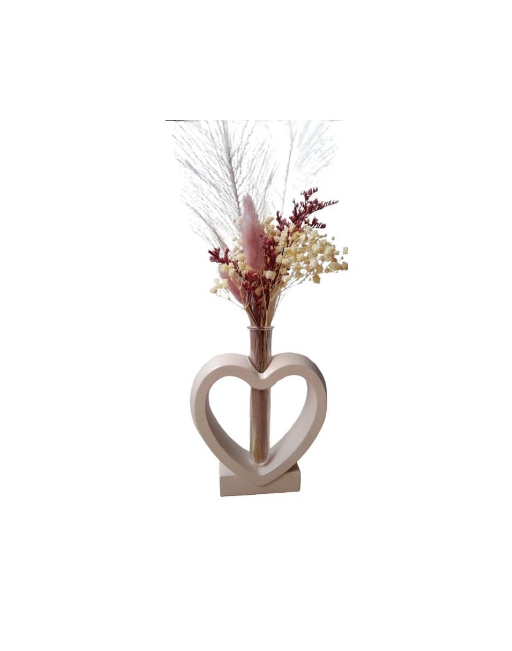 Florero corazón