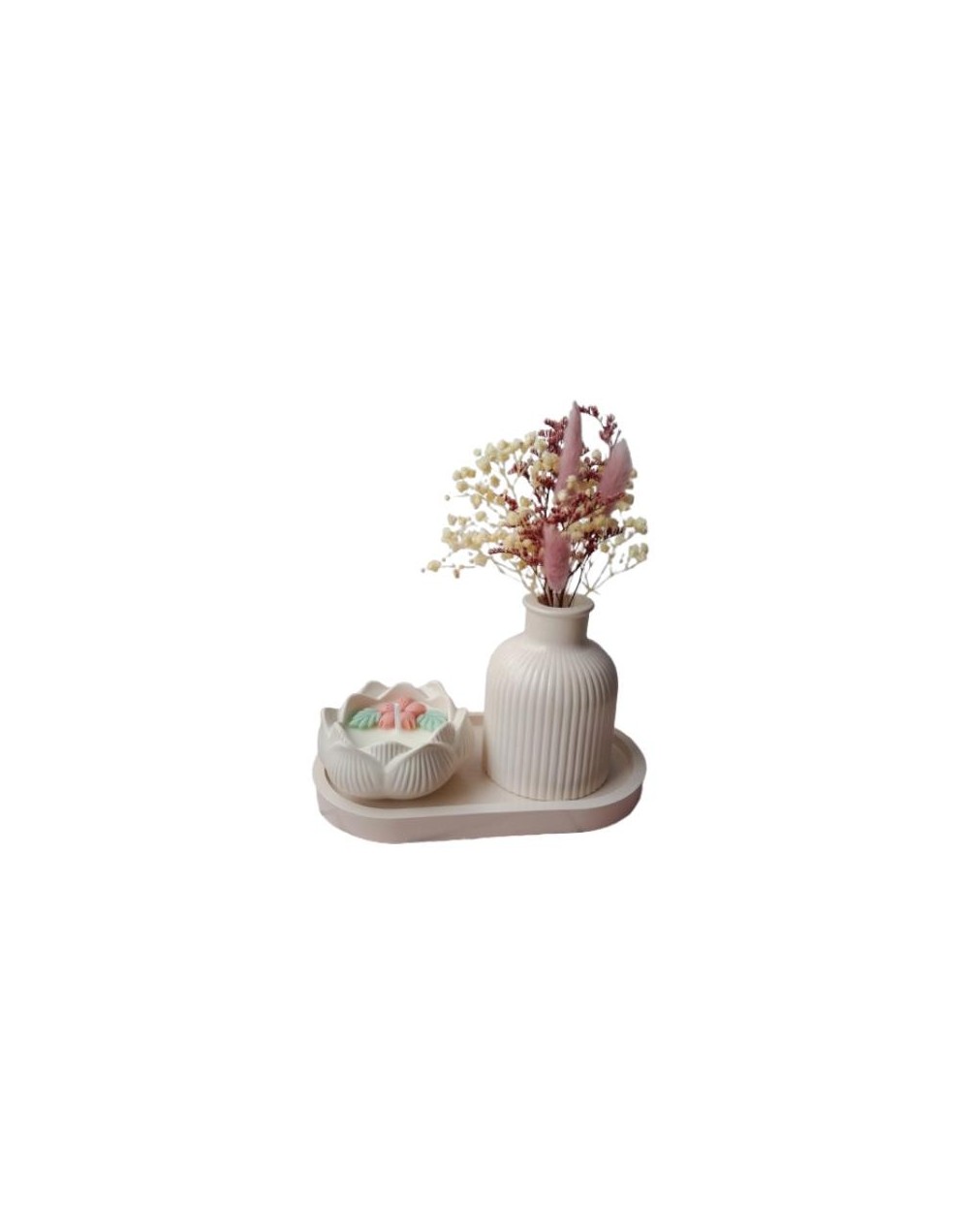 Set florero Loto mini