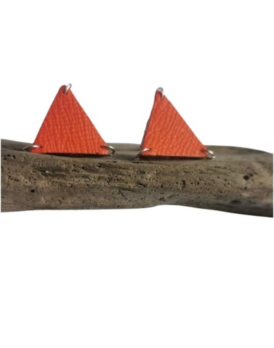 Aretes en cuero TRIM