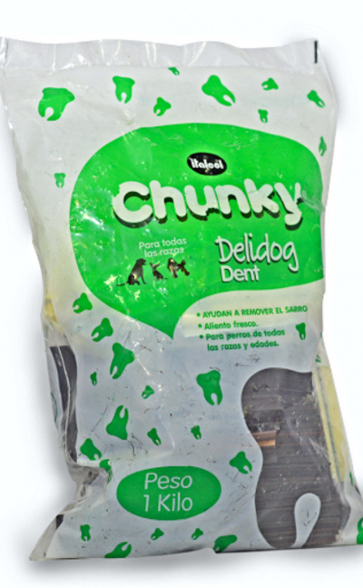 Delidog Dent para perros Chunky 1Kg.