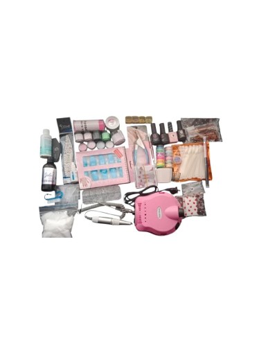 Kit uñas acrílicas y semipermanente 