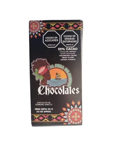 Barra de cacao 90 Gr 