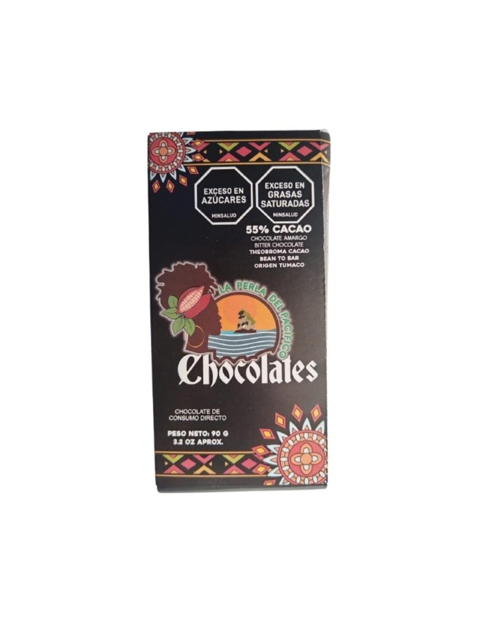 Barra de cacao 90 Gr 