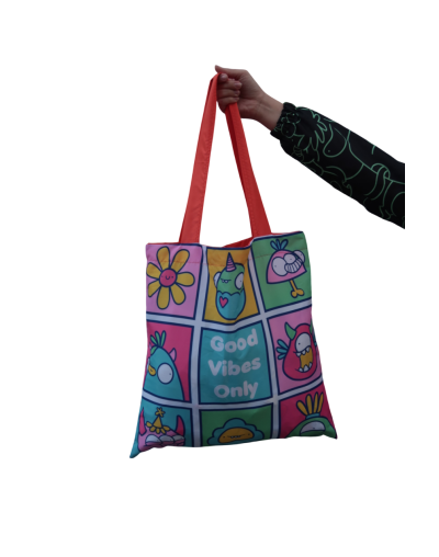 Tote bag ONLY GOOD VIBES