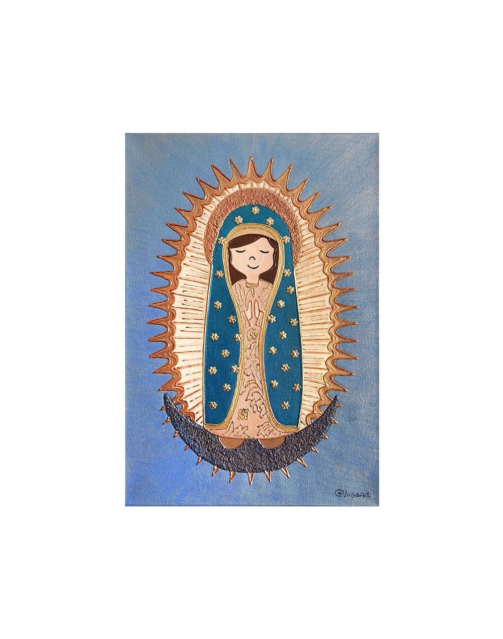cuadro virgen de guadalupe