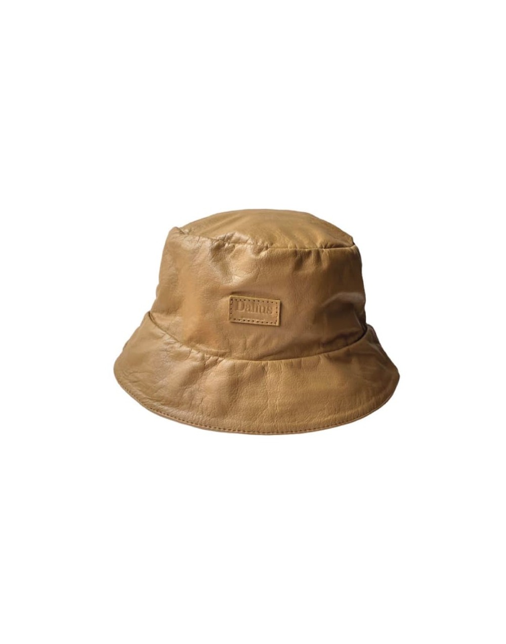 bucket hat - sombrero pesquero en cuero- honney bee