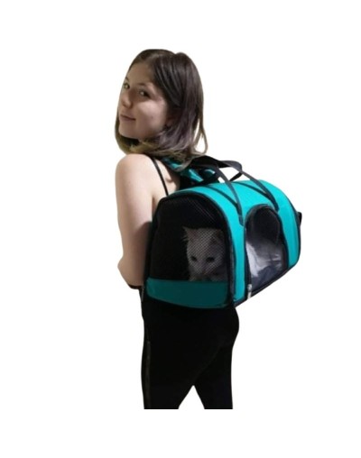 Guacal para mascotas tipo morral