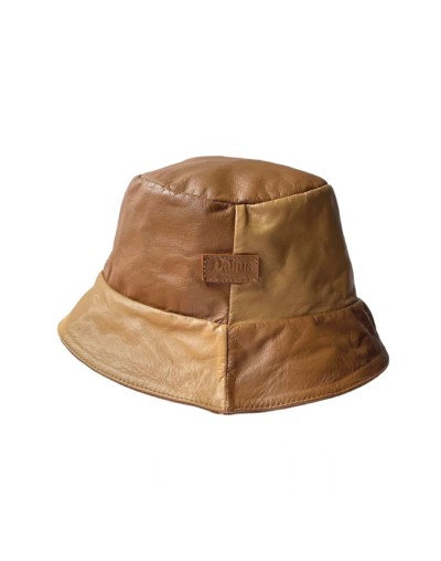 bucket hat en cuero