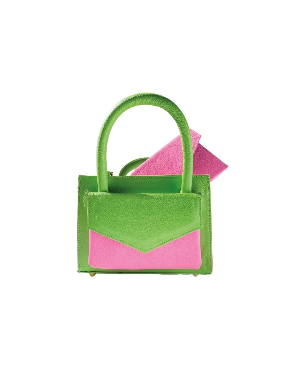 Bolso mini en cuero