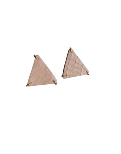 Aretes en cuero TRIM