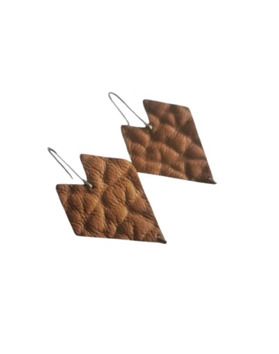 Aretes en cuero CARLOTA 