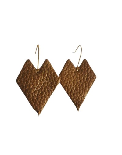 Aretes en cuero CARLOTA 