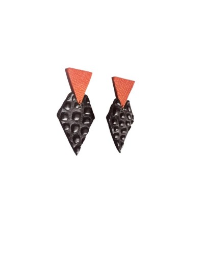 Aretes en cuero GRETA