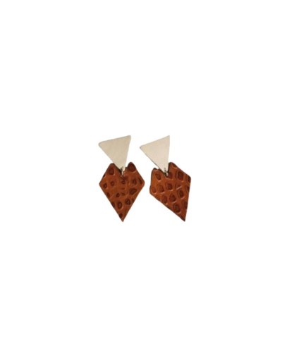 Aretes en cuero GRETA