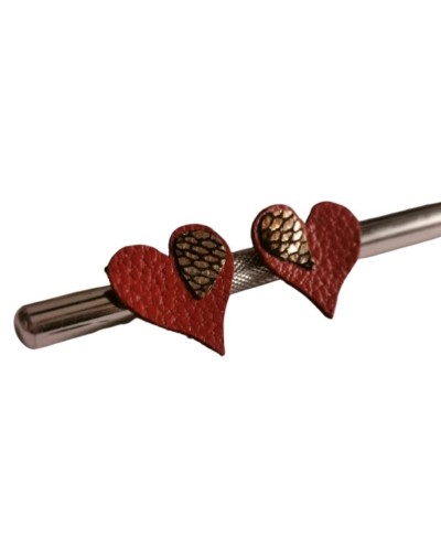 Aretes Topos Corazón 