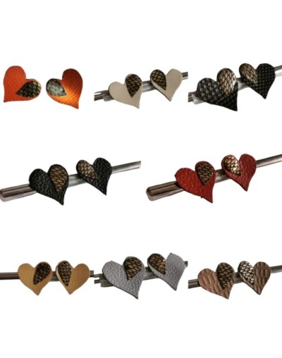Aretes Topos Corazón 