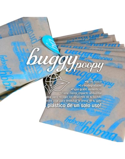 Buggy Poopy: papel recoge excretas