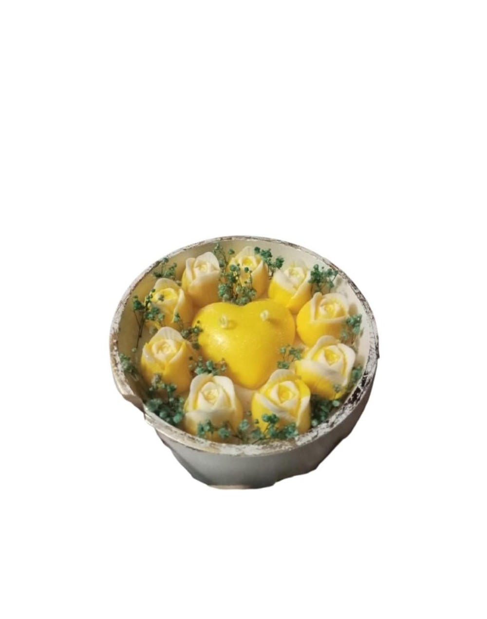 Vela aromática Rosas & Corazón