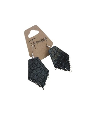Aretes en cuero Argola