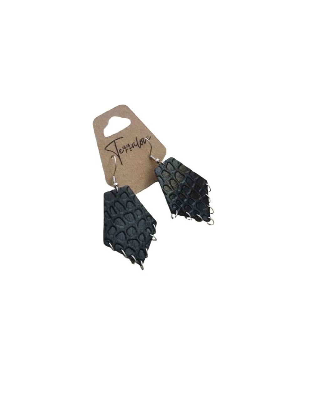 Aretes en cuero Argola