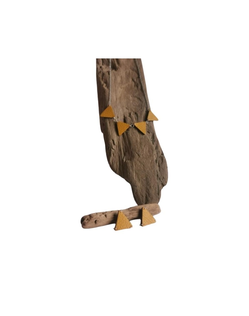 Collar en cuero juego Trim