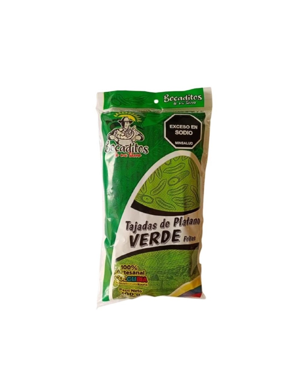CHIP`S DE PLATANO VERDE