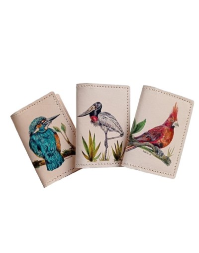 Portadocumentos Artesanal: Flora y Fauna Colombiana