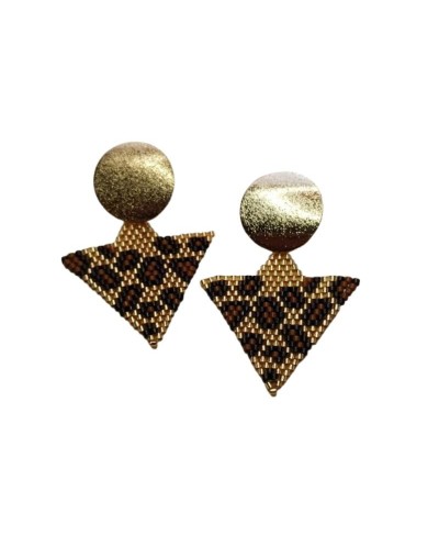ARETES ANIMAL PRINT