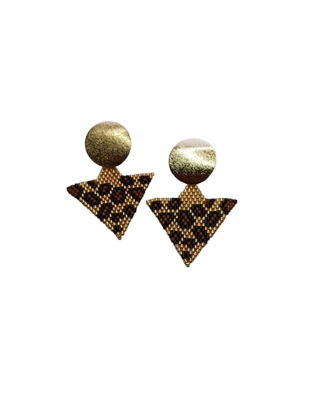ARETES ANIMAL PRINT