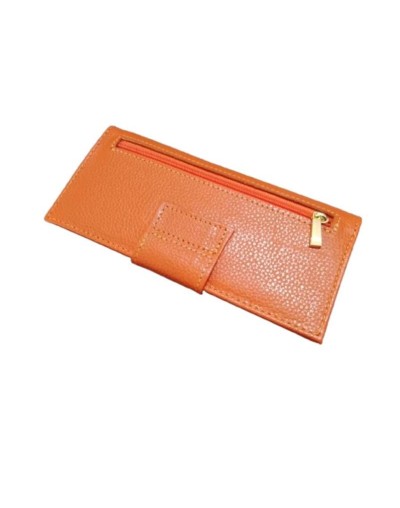 Billetera Brandy con broche- Elegancia y Funcionalidad en Cuero