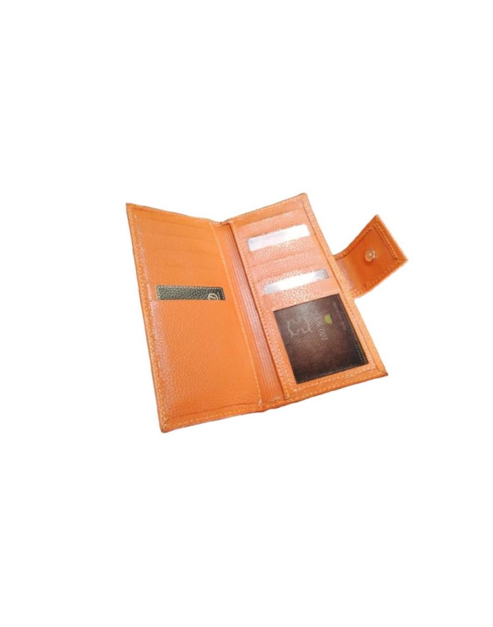Billetera Brandy con broche- Elegancia y Funcionalidad en Cuero