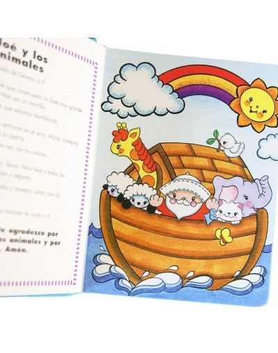 Biblia para los Bebés Tapa Dura Azul