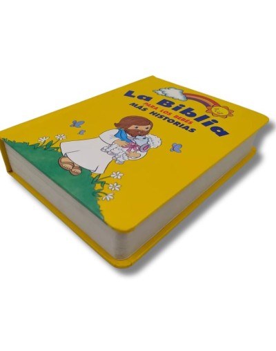 Biblia para los Bebés Amarillo Tapa Dura