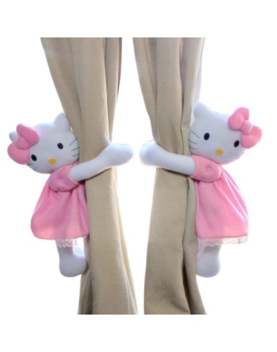 Sujeta Cortinas Hello Kitty
