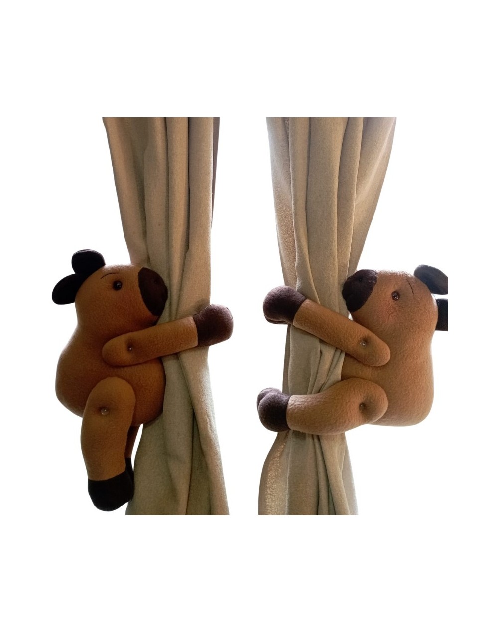 Sujeta Cortinas Capibara