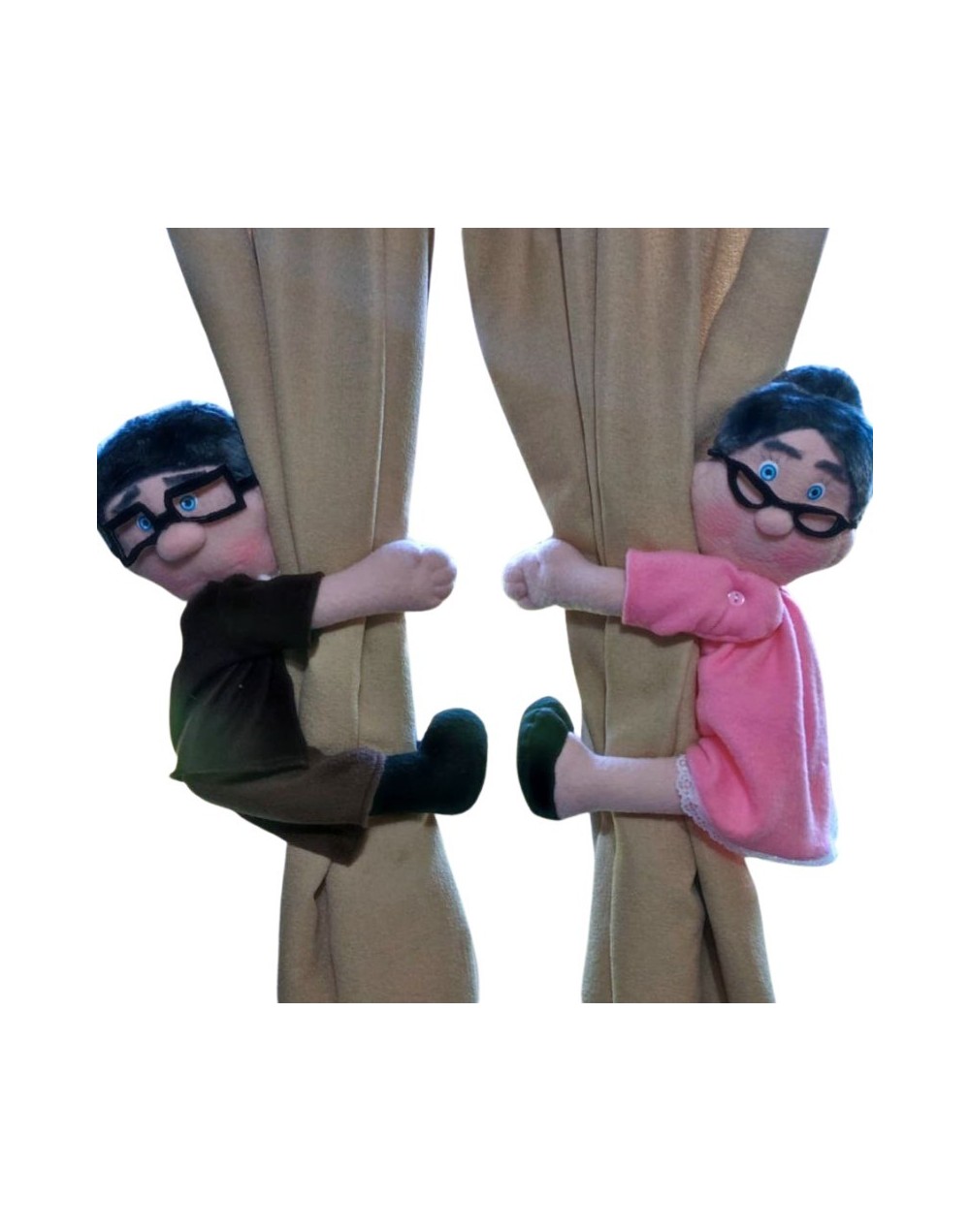 Sujeta Cortinas Abuelitos Up