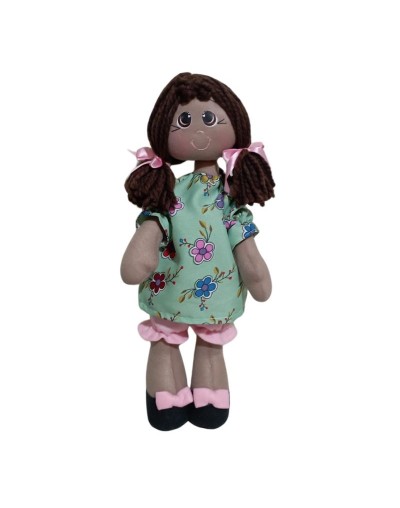Muñeca de tela Morena