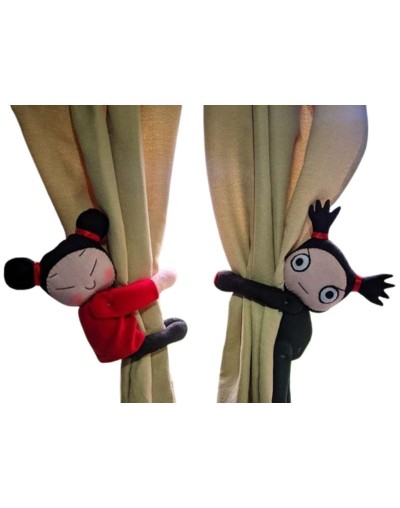 Sujeta Cortinas Pucca y Garu