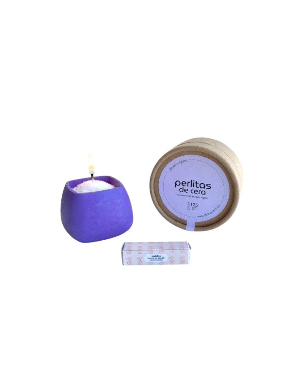Kit vela Aloop 1 - ref. envase morado