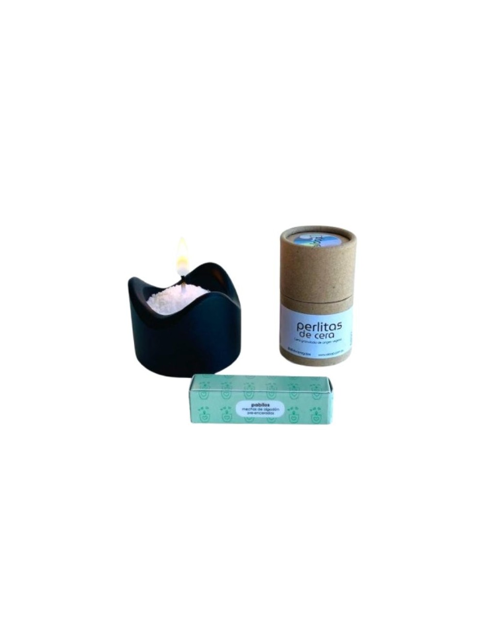 Kit vela Aloop 3 - ref. candelabro negro