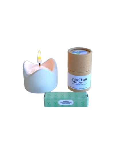 Kit vela Aloop 3 - ref. candelabro blanco