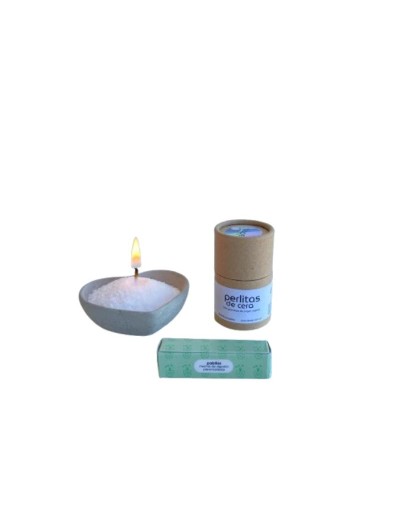 Kit vela Aloop 7 - ref. corazón gris