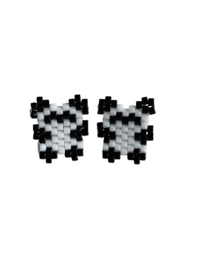 Mini aretes en mostacilla