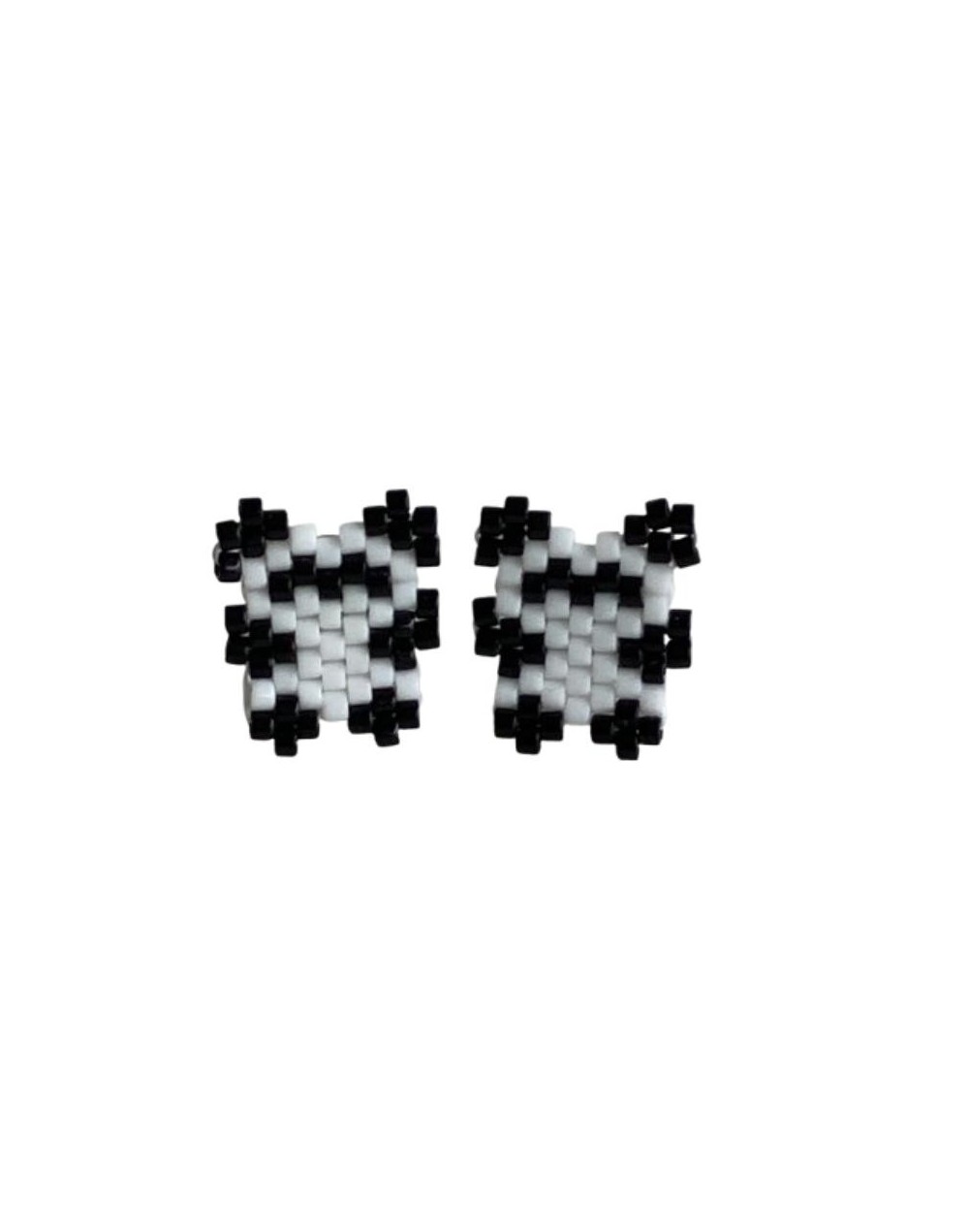 Mini aretes en mostacilla