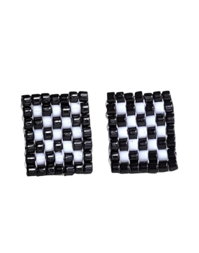 Mini aretes en mostacilla