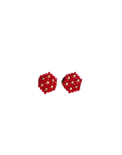 Mini aretes en mostacilla